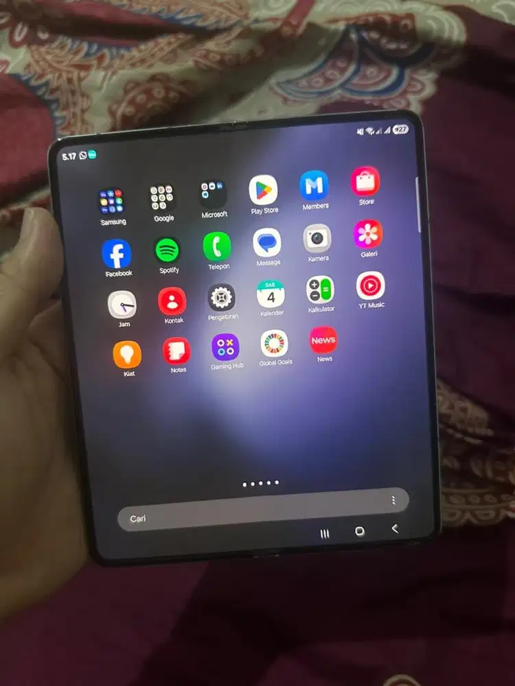 Dijual hp samsung fold 5 12/512 sein batangan minus