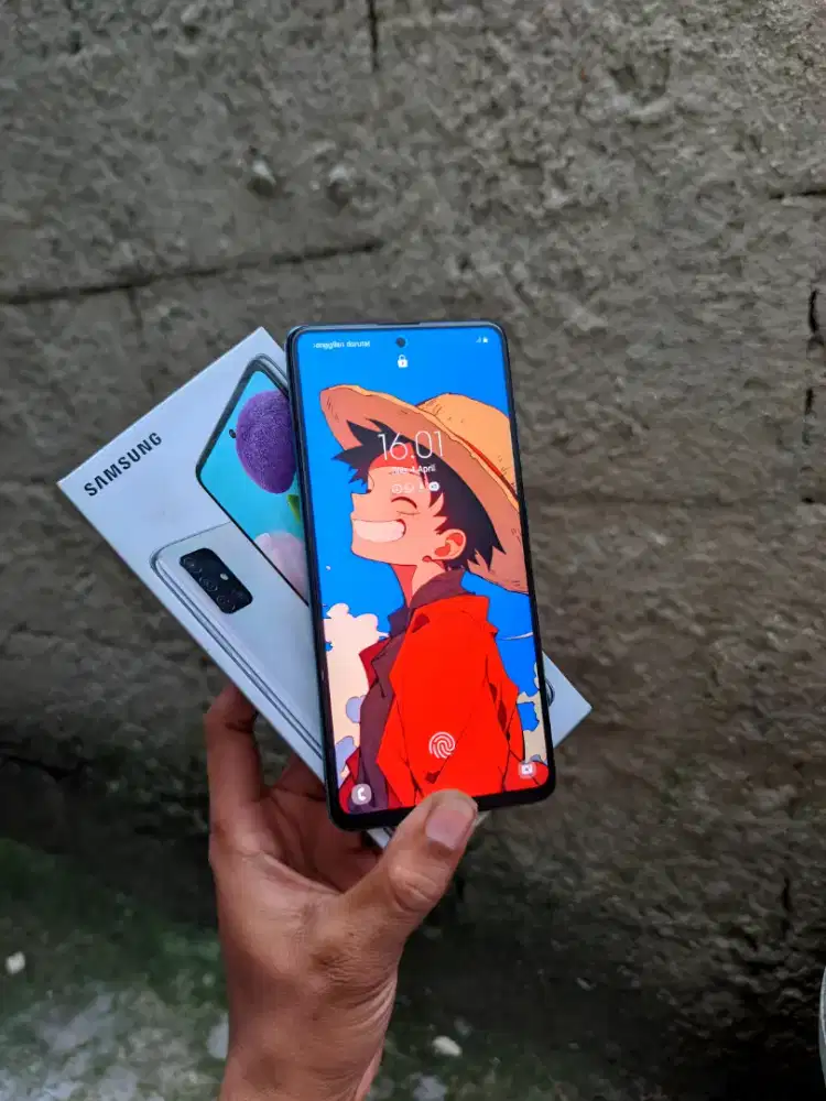 Samsung A51 fulset mulus siap pakai