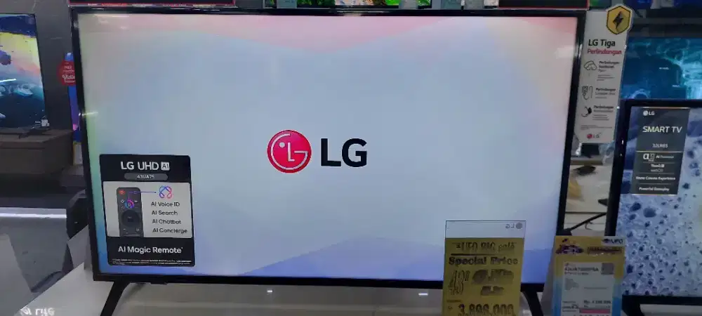 LG 43INCH 4K Kredit Dp 0 Langsung ACC 5 Menit