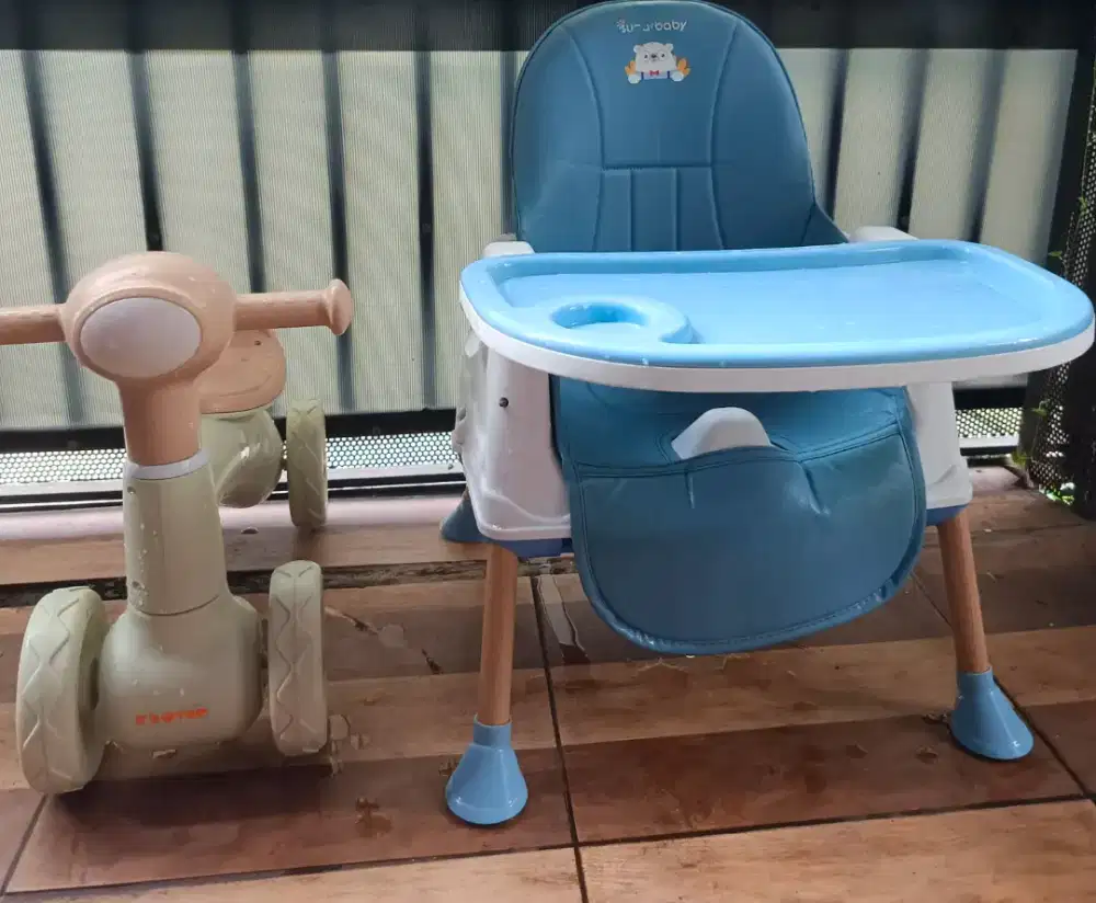 kursi makan sugar baby, bonus sepeda exotica