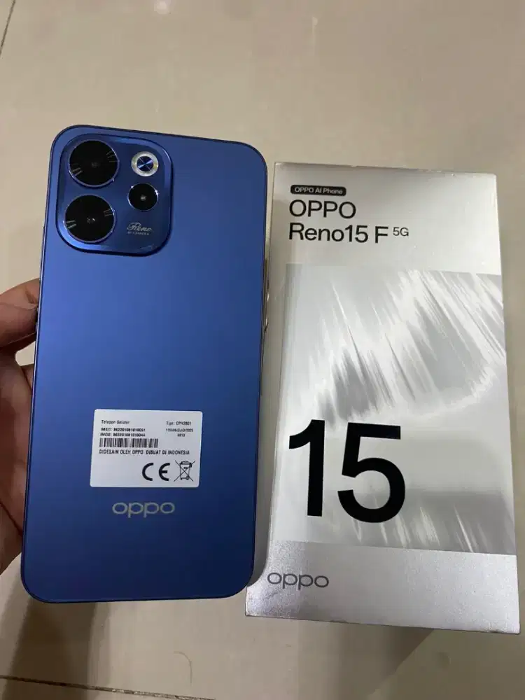 Oppo reno 15f 5g ram 12/256 Twillight blue