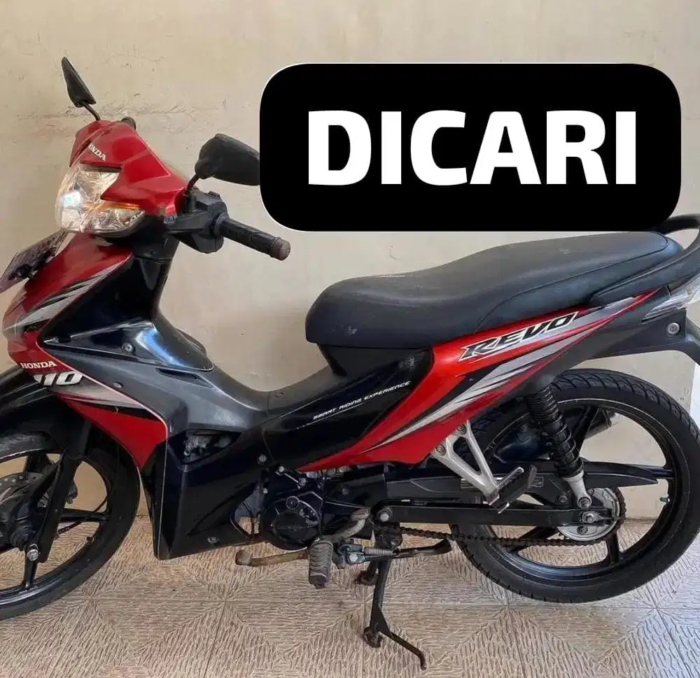 Di Cari Honda Revo Tahun 2009 Ke Atas Revo 2010 Revo 2011 Revo 2012