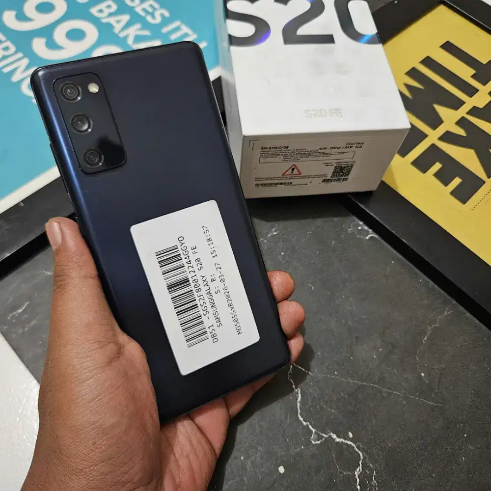 SAMSUNG GALAXY S20 FE 8/256GB CLOUD BLUE WITHBOX