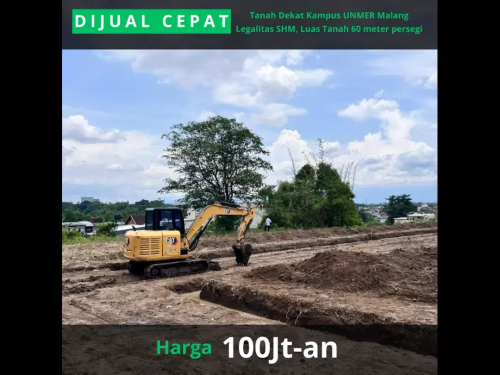 Legalitas SHM Area UNIKAMA Malang Luas Standar Perumahan