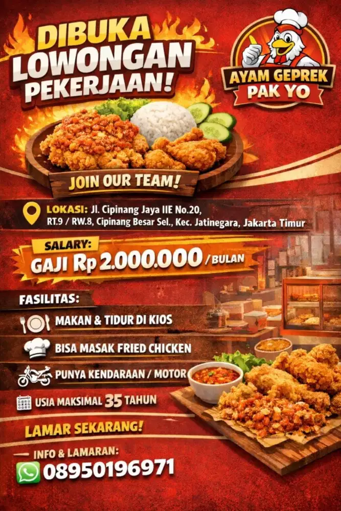 Penjual Fried Chicken