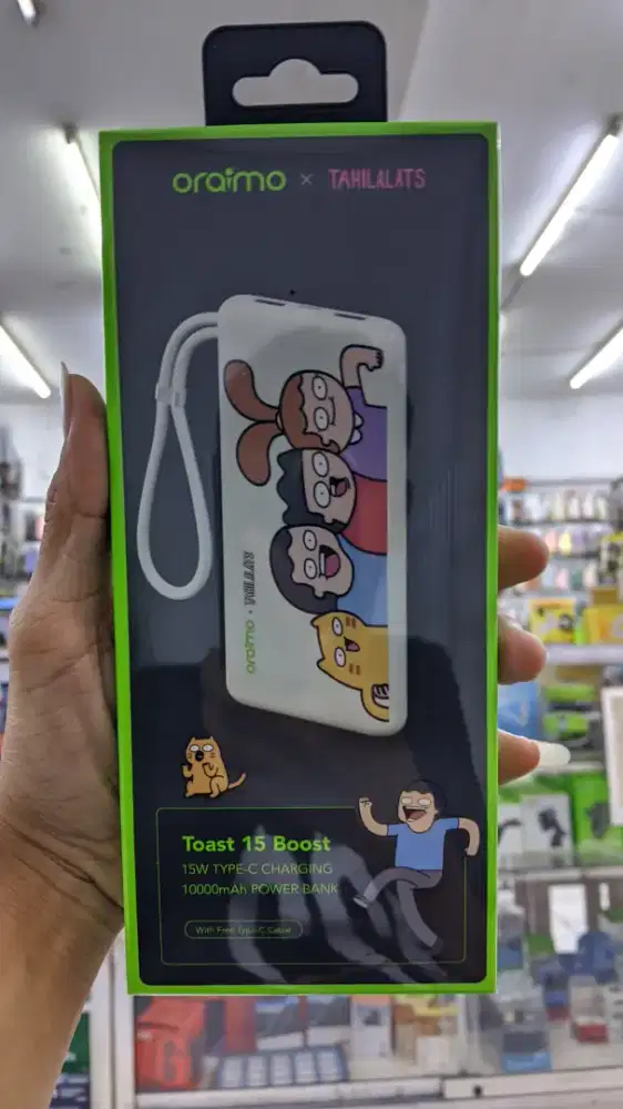 POWER BANK 10.000mAh ORAIMO × TAHILALATS 0PB-1101