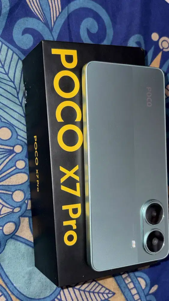 DIJUAL POCO X7 PRO 12/512 GB - KONDISI BAGUS BARU BELI
