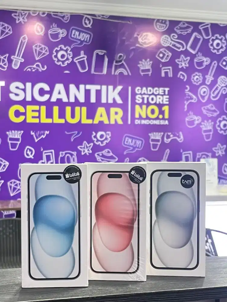 IPHONE 15 NEW GARANSI IBOX