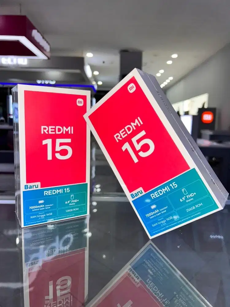 Promo hp redmi 15 termurahh