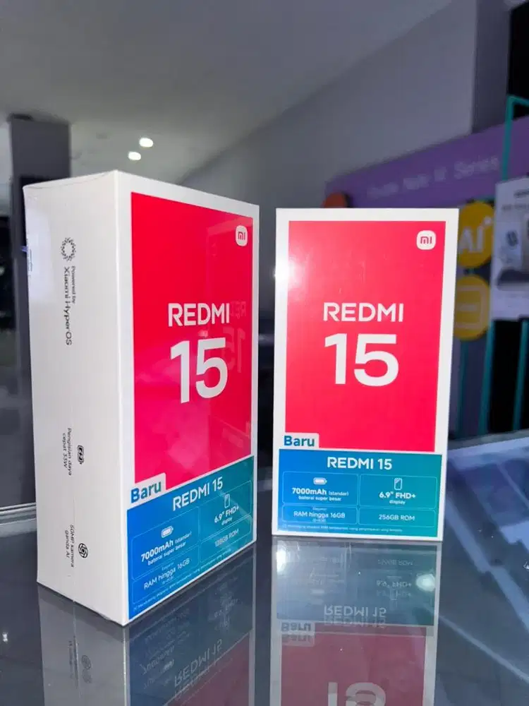 Promo hp redmi 15 melayani kredit 0Dp