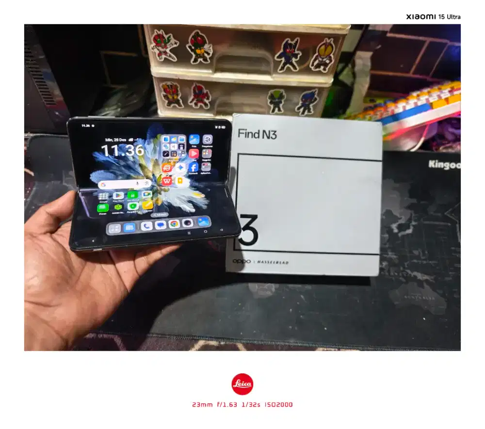 Oppo N3 Fold 5G 16/512Gb Minus Camera Bisa Tuker Tambah