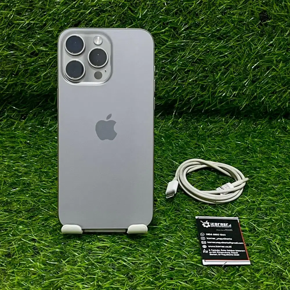 iPhone 15 Pro Max 256Gb - Natural Titanium - Hp Apple