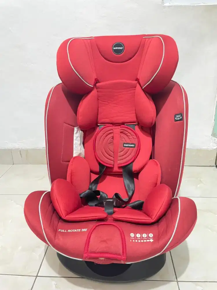 Car seat babydoes rotate 360