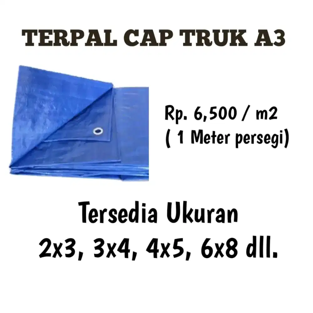 Terpal Cap Truk A3