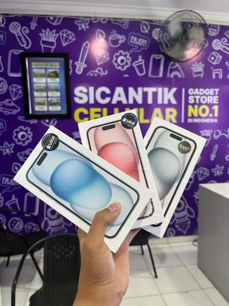 IPHONE 15 GARANSI RESMI