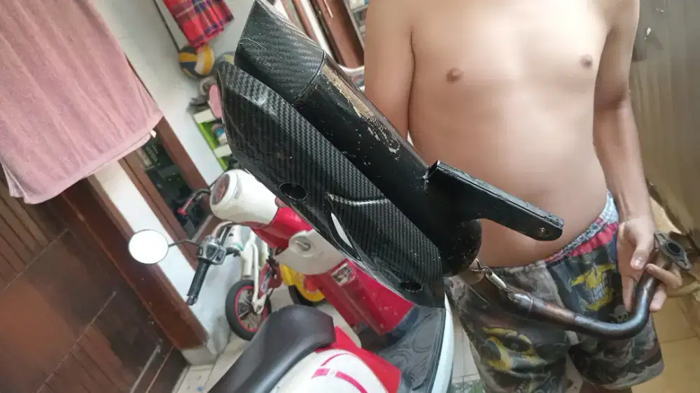 Kenalpot vnd utuk motor scoopy beat