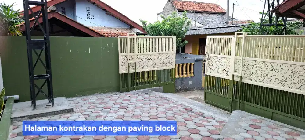 Rumah Kontrakan Baru,harga Murah dan Desain Keren