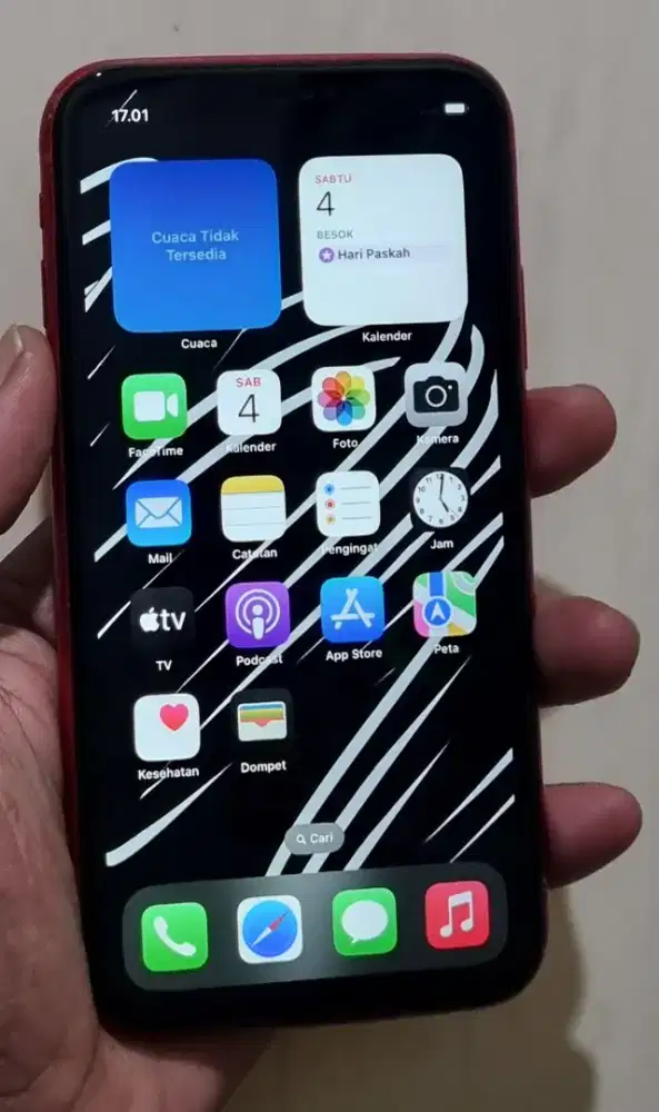 Iphone xr 64gb unit dus kabel data