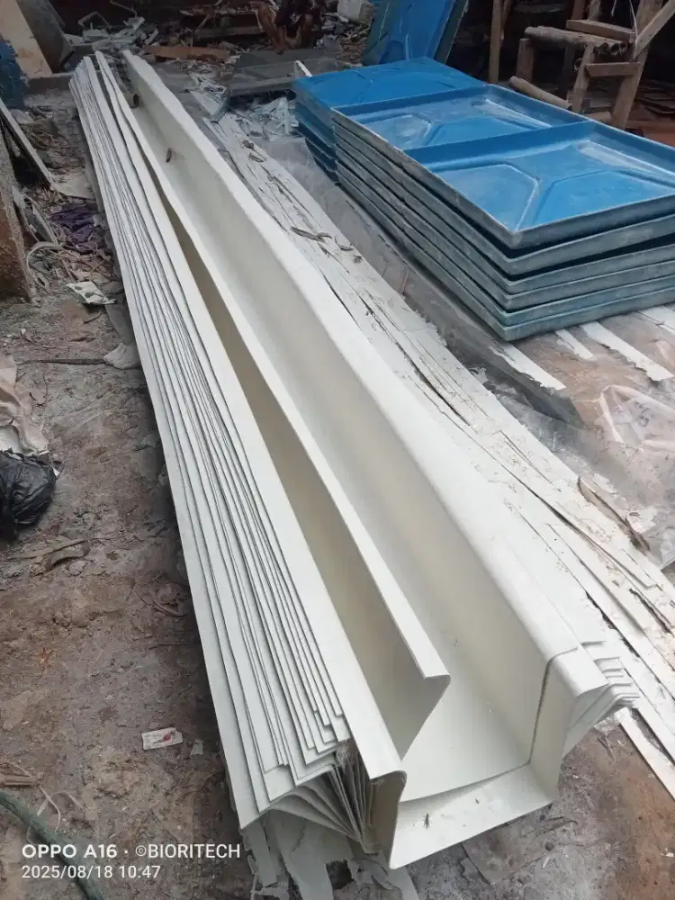Talang Fibreglass - Gutter fiberglass - fiberglass talang - talang air