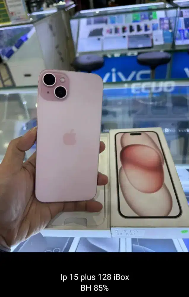 Iphone 15 plus 128gb Garansi Resmi Ibox
