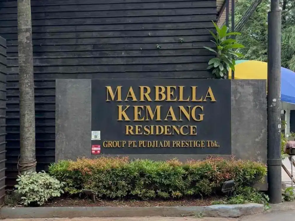 dijual murah apartemen siap huni di marbella kemang residence