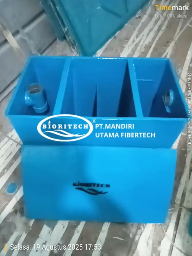 Grease trap fiberglass