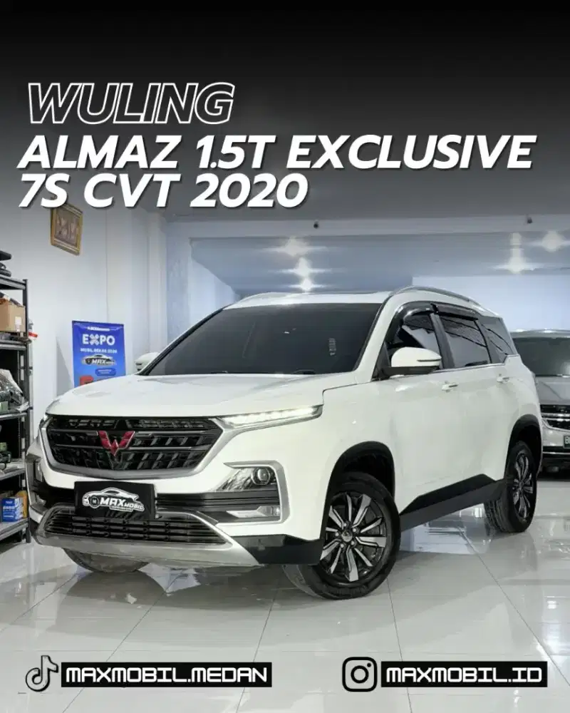 [ODO 40RB‼️] ALMAZ 1.5T EXCLUSIVE 7 SEATERS CVT 2020 pemakaian 2021