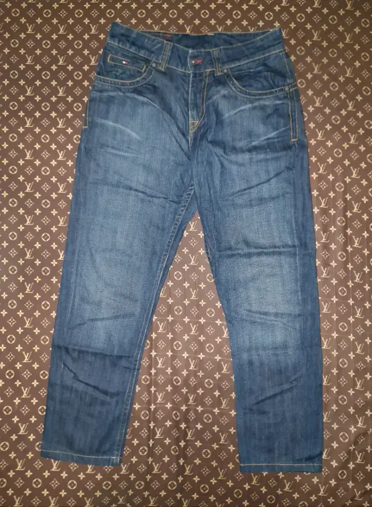 Celana Blue Jeans Merk Tommy Hilfiger
