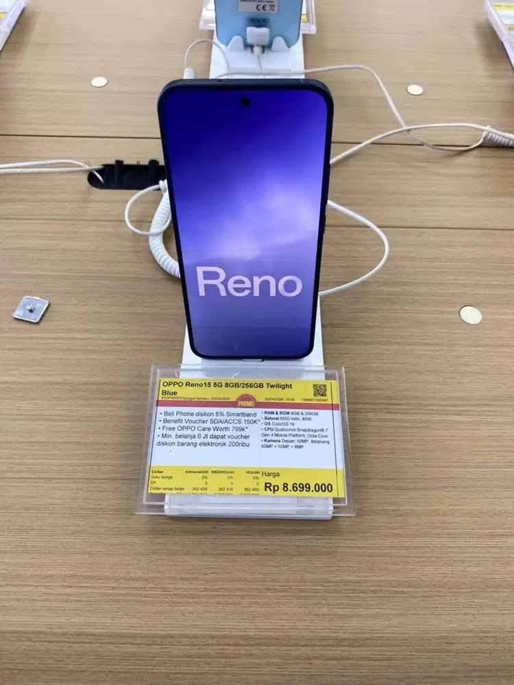 Promo Kredit Triple Zero Reno15 5G