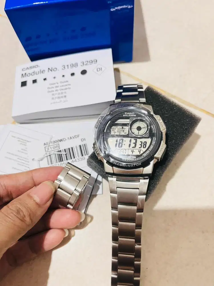 Jam tangan casio cowok original