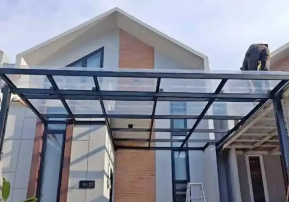 Kanopi solar flat 1.2ml