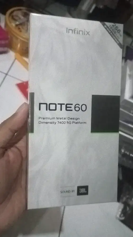 Infinix note 60 8gb 256gb 5G resmi gres baru dijamin