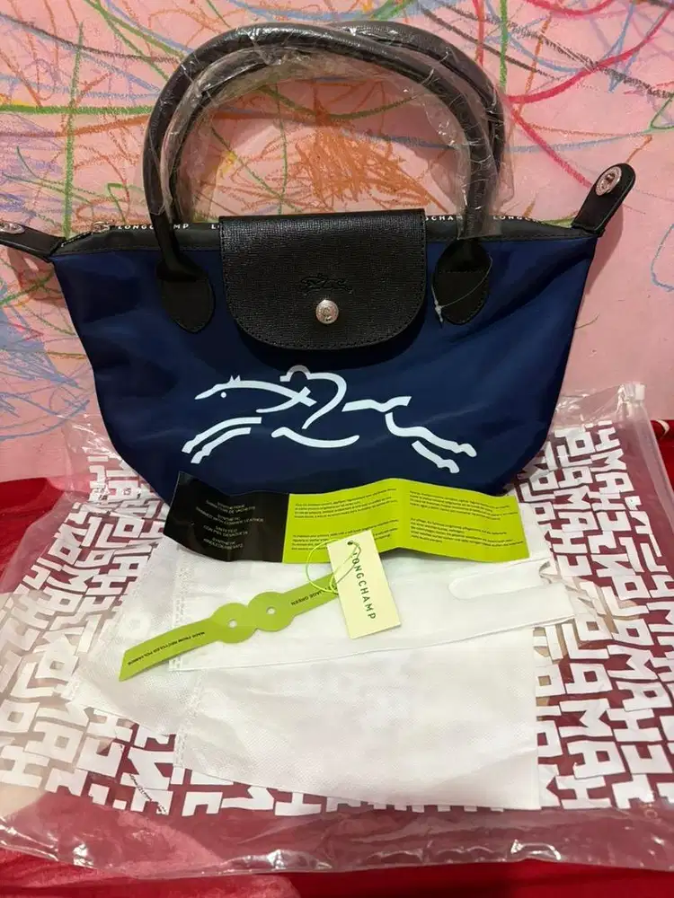 Tas Longchamp le pliage navy