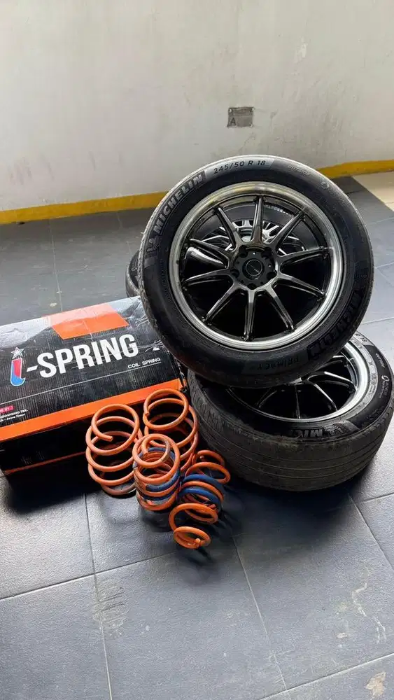 Velg, ban, dan per lowering 1 set
