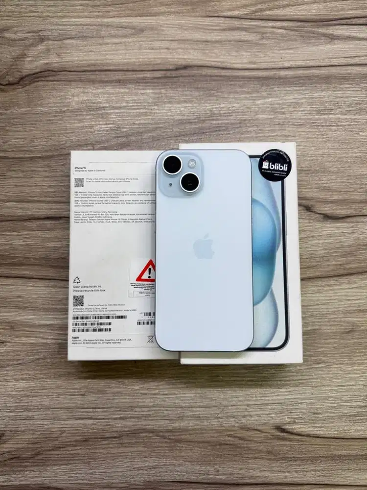 iPhone 15 128GB resmi ibox