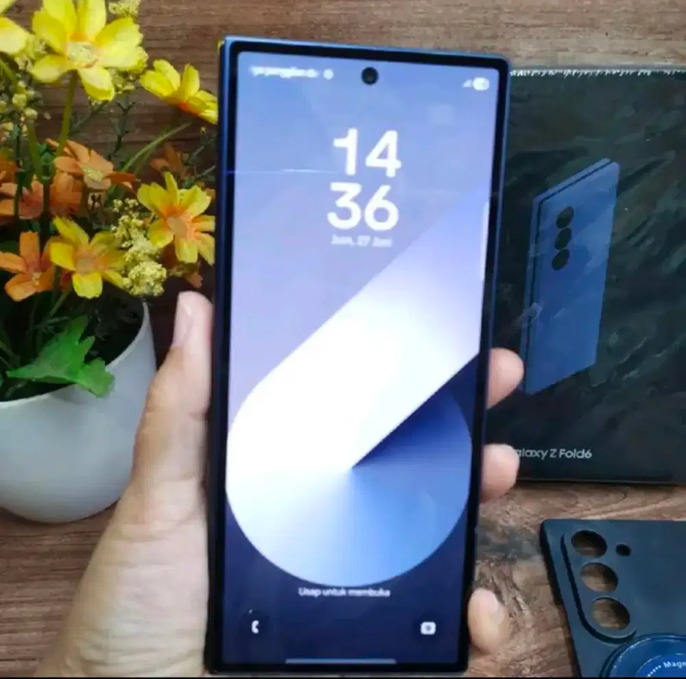 Samsung z pold 6 ram12/256 garansi sein