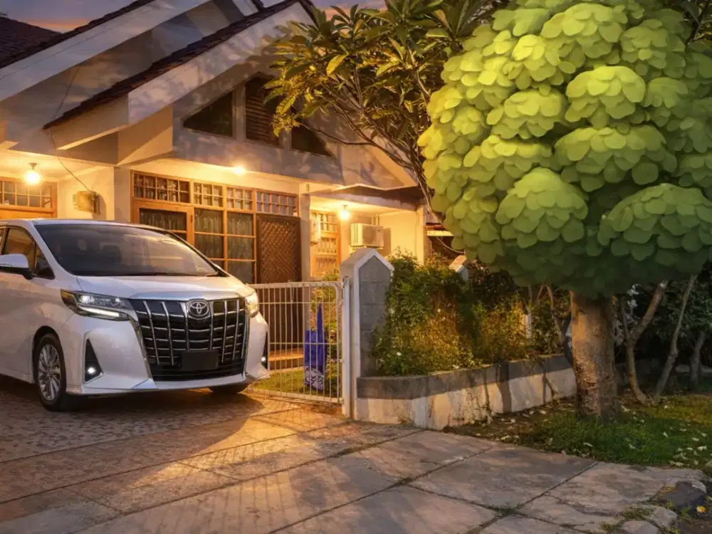 Rumah nyaman hadap timur kompleks Nusa Loka, BSD City (lt 240/160)