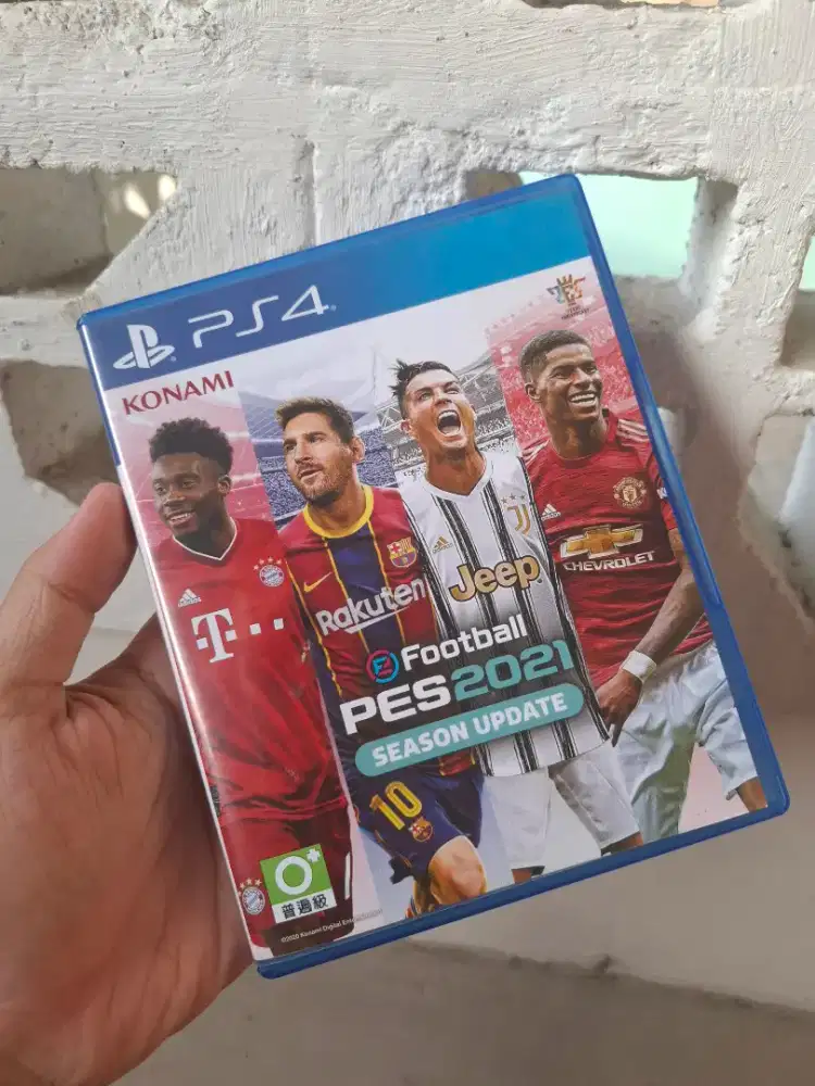 BD PS4 PES2021 ORIGINAL PS 4 PES 21