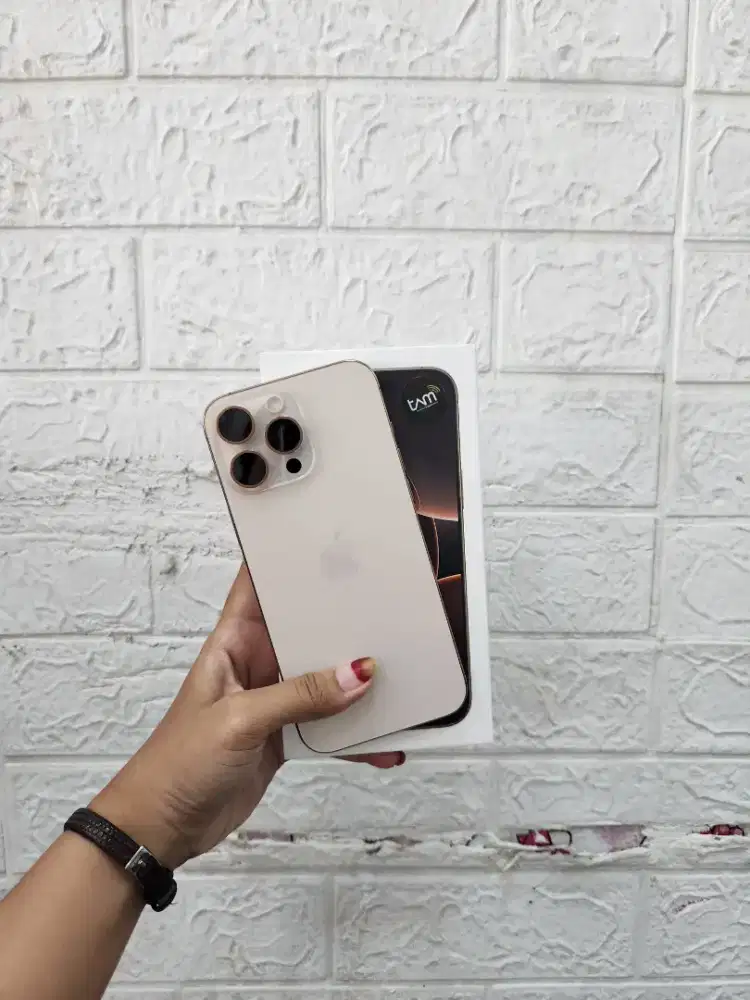 iPhone 16 Pro Max 256Gb Perfect - Grs resmi iBox 8 bln #Relax