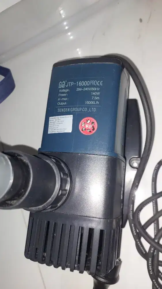 Mesin pompa air merk Sun Sun JTP 16000 Pro
