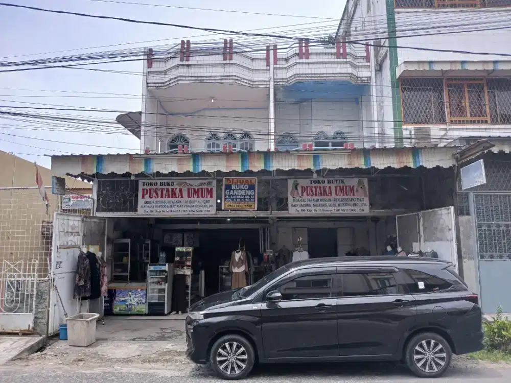 dijual ruko jl sisingamangaraja kisaran