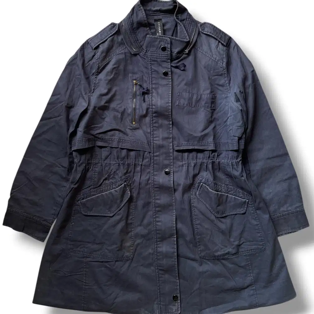 Jaket Parka Dongker Non Hoodie