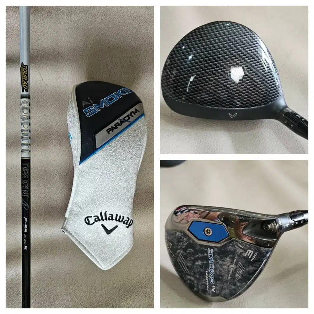 Golf Stik/stick Driver Wood Hybrid Free bag Murah Ping G430 Paradym AI