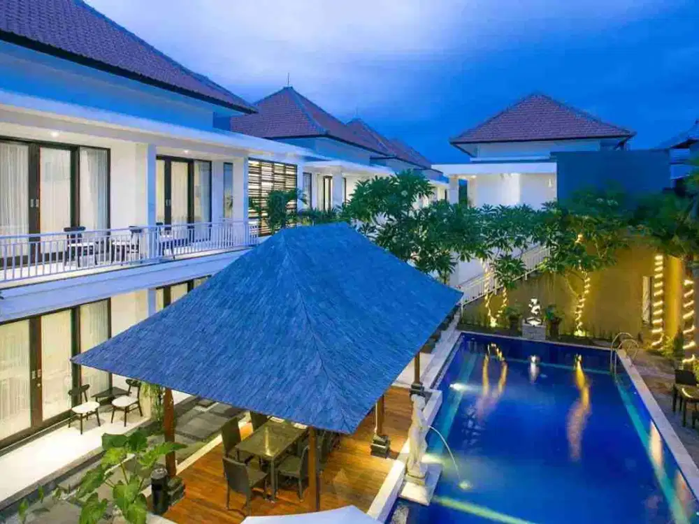 dijual hotel dekat airport Tuban Kuta Badung Bali