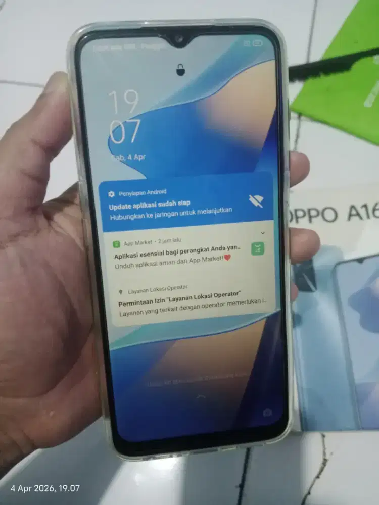 Oppo A16 Ram 3/32 gb nominus fullset siap pakai batre awet lancar jaya