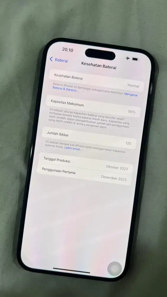 iphone 15 plus 128gb resmi ibox second like new