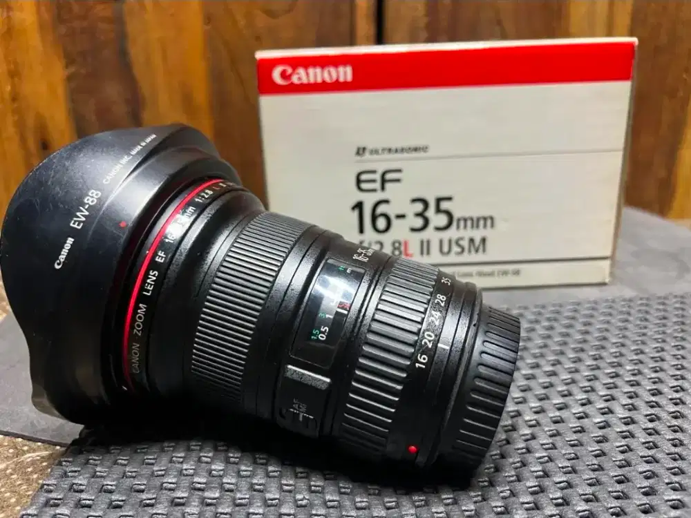 Lensa canon 16-35mm f2.8 L IS II USM