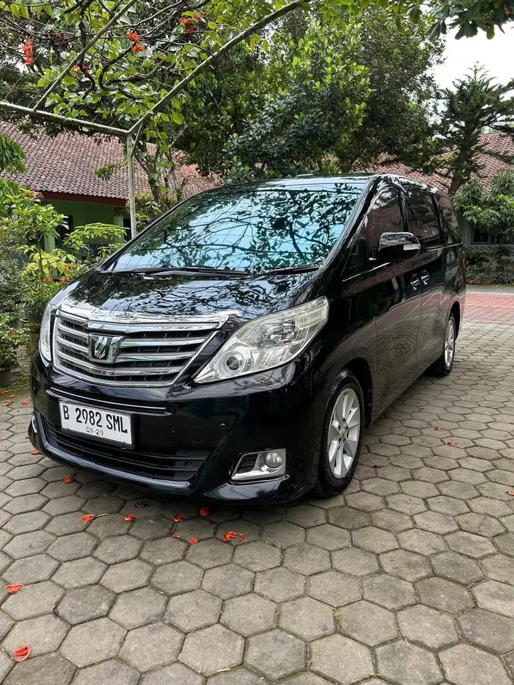 ALPHARD G ATPM 2012 MATIC FACELIFT