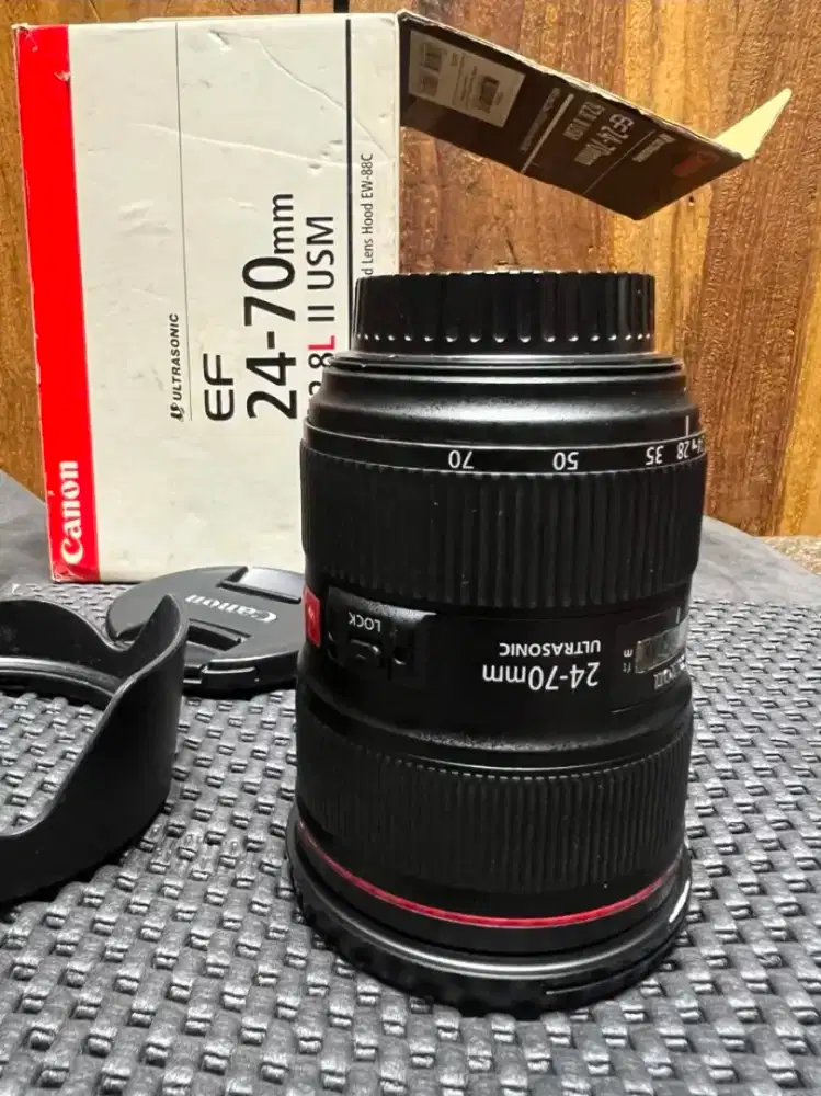 Lensa canon 24-70mm F2.8 L IS II USM