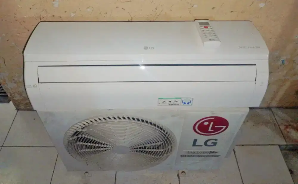 ac LG dual inverter 1/2pk R32 ori